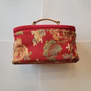 Tapestry cosmetic bag